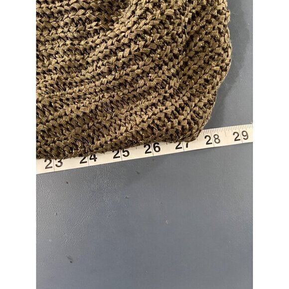 Chicos Womens Open Front Sequin Trim Cardigan Sz Chicos 2 US 12 Large - Picture 7 of 8